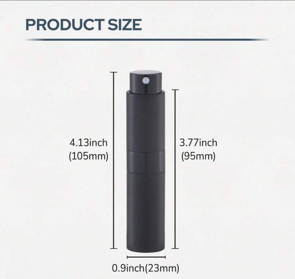 zwart/blauw/zilver Parfum diffuser (1 stuk) - 10 ml